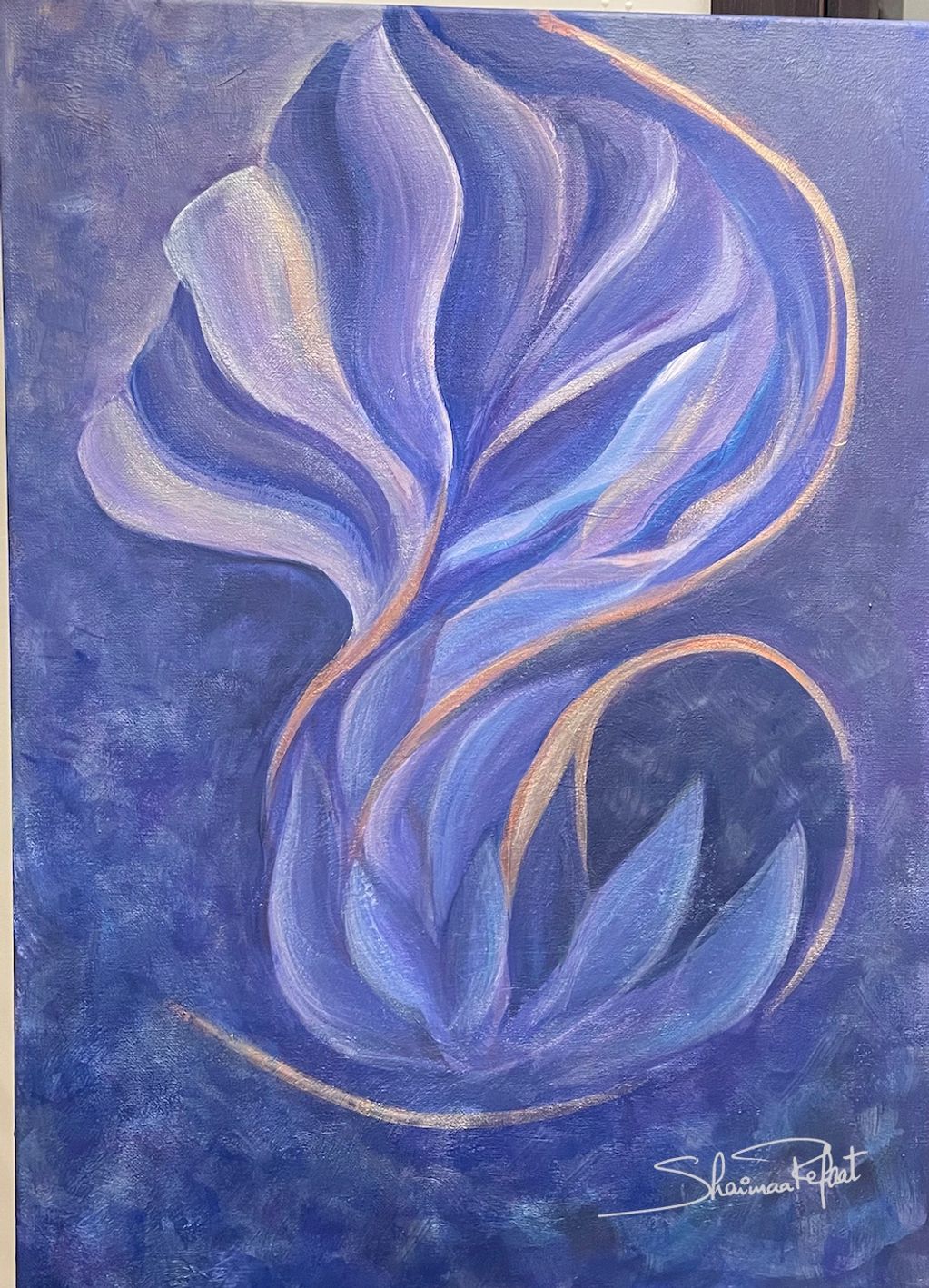 Flow!
Acrylic on canvas
Size: 70 x 50 cm