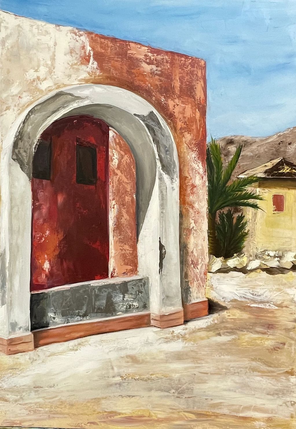 The Arc.
Oil on canvas
Size: 70 x 50 cm