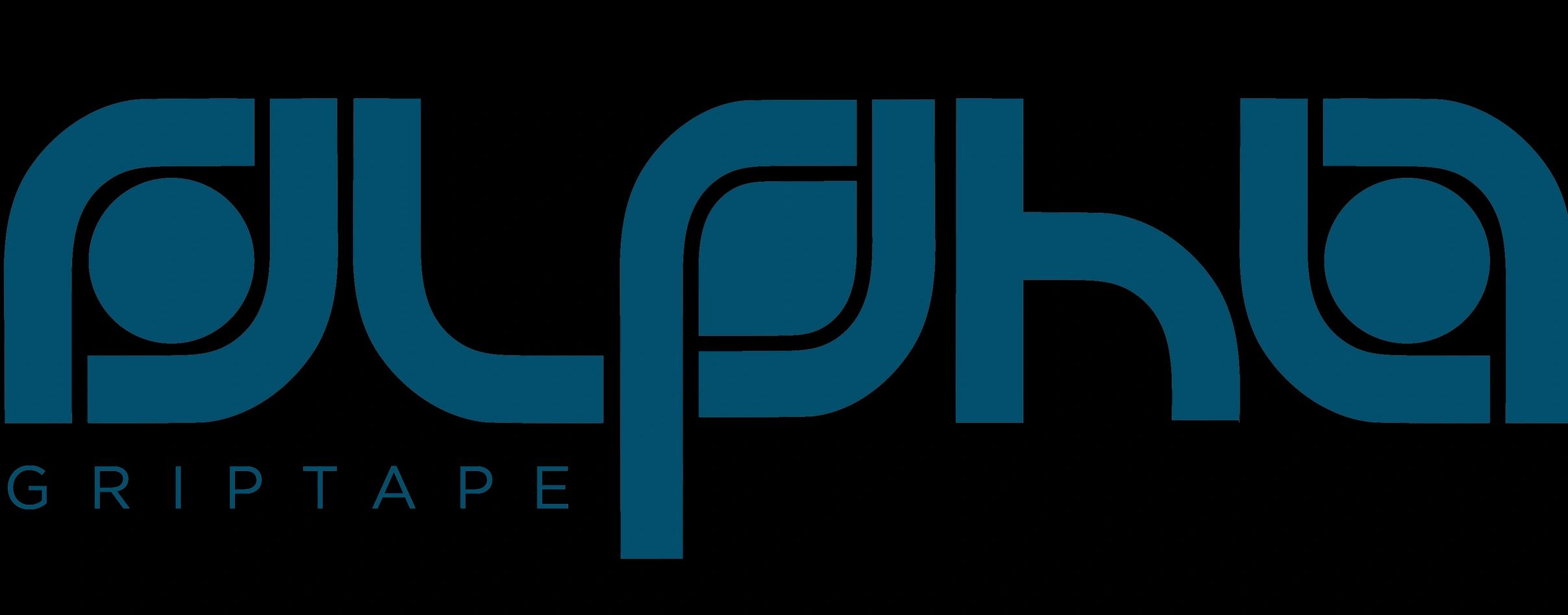 Logo of Psycha Griptape with unique stylized text in blue on black.