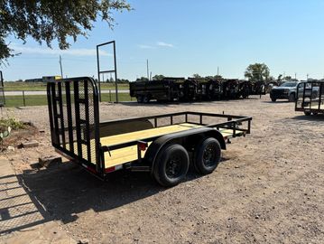 77"X12' TANDEM AXLE UTILITY