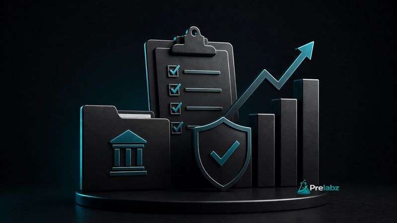 Prelabz investor readiness system showing structured startup metrics and evaluation readiness for raising capital