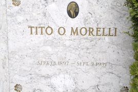 Tito Odorico Morelli  was born in San Gregorio, Italy, and came to this country when he was 18.
