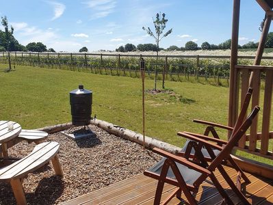 Outdoor seating area