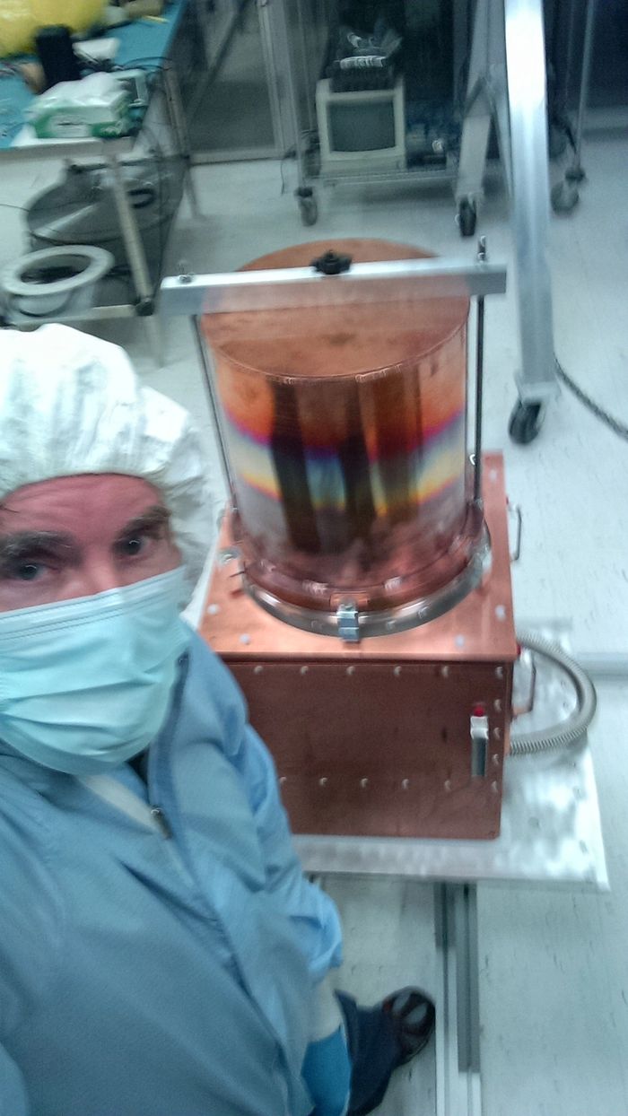 First experimental discovery of Dark Matter unleashes a viral probe from the Dark Matter Universe!