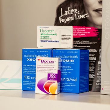 A prescription medicine that is injected into muscles to improve the look of moderate tosevere lines