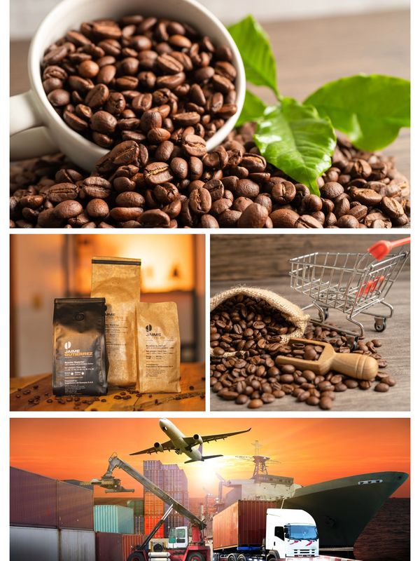 Exportación de café Colombiano