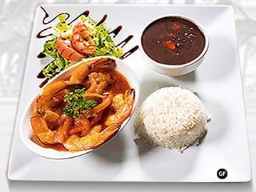 Enchilado de camarones, Prawns sauteed,  Havana Grill Las Vegas, Cuban Restaurant, Latin Restaurant