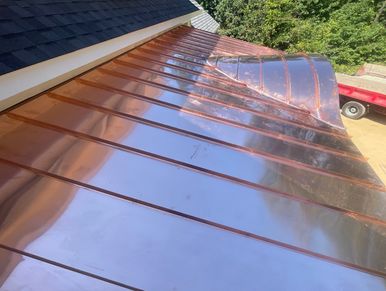 Radius Standing Seam