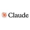 Claude logo with a starburst symbol and bold text.