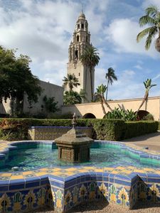 Balboa Park Fountain by Ehrin Marlow