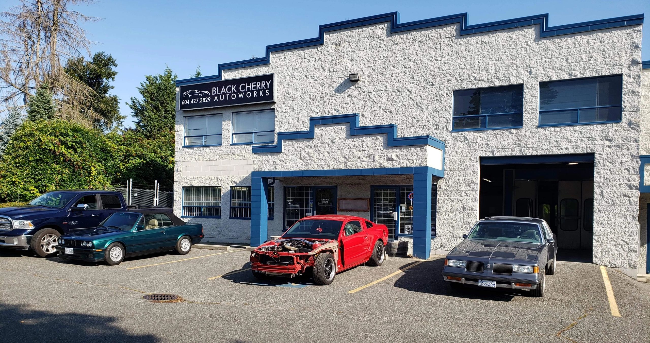Auto Body Repair Black Cherry Autoworks