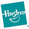 Hasbro logo with teal background and white text.