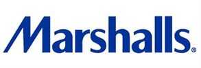 Marshalls logo in blue text on white background.
