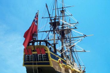 1:100 HMB Endeavour replica