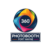 360 photo booth Fort Wayne   xhangfe font