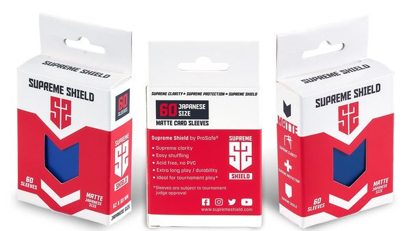 supreme pro card sleeves SupremePro - Baby Blue Premium TCG Card Sleeves (30 Packs - 1 Case) – TSX1 main image 1