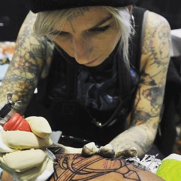 custom tattoo, Eva Huber tattoo artist, tattoo, tattoos, women who tattoo, best tattoo artist, NY