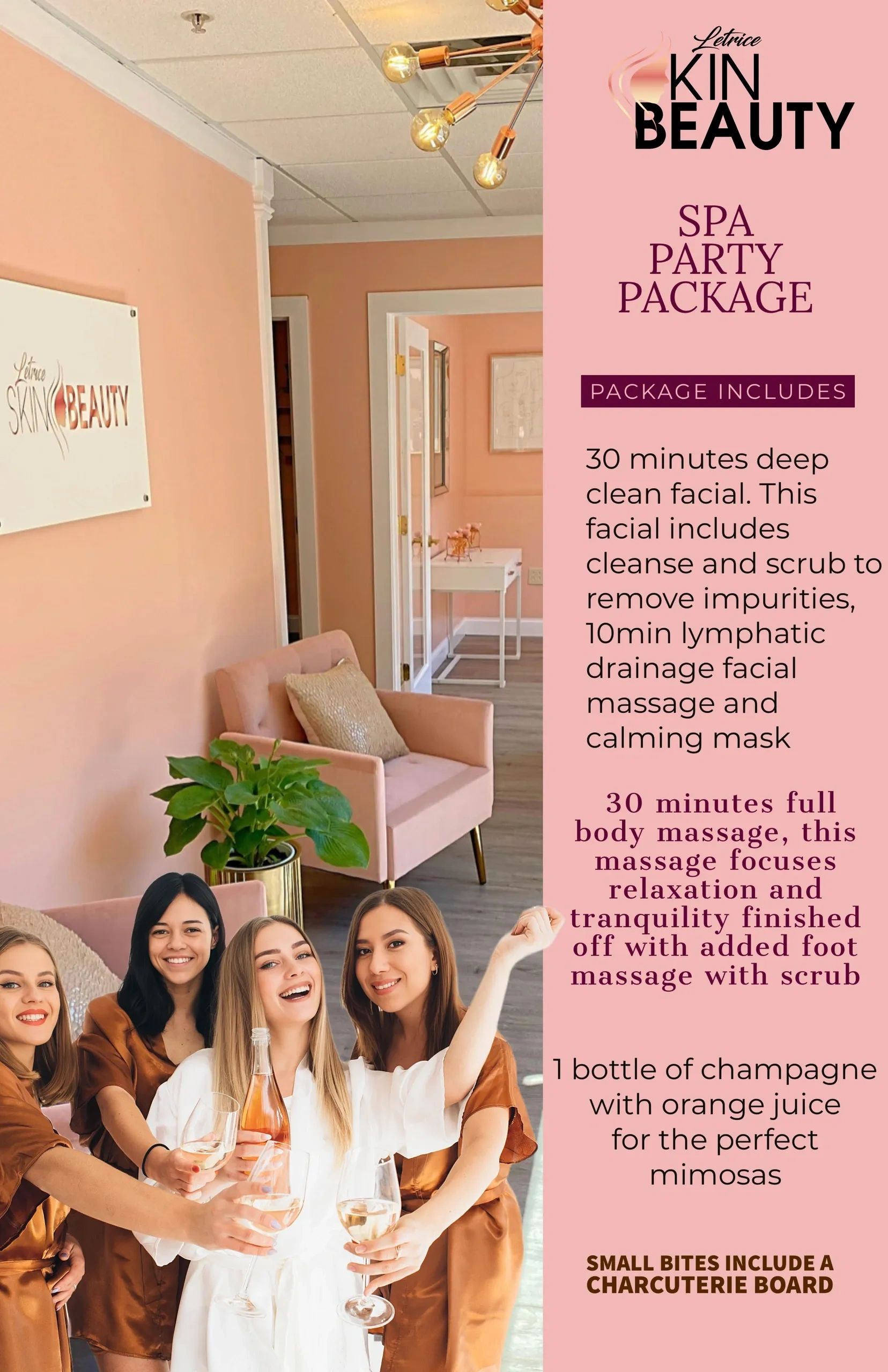 We're excited to announce that we now offer spa party packages at My Business! Gather your friends f