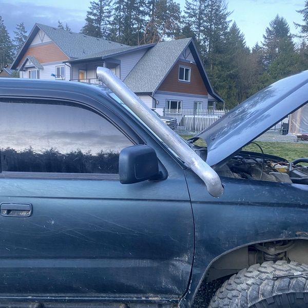 Custom pickup bed rack fabricated in Victoria BC by Torch and Tail Welding Ltd