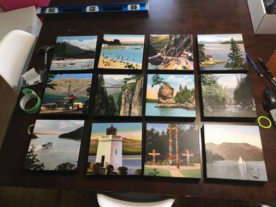 Silver Leaf Curatorial vintage Westcoast Images Wall Art Decor Vancouver Canadian Made