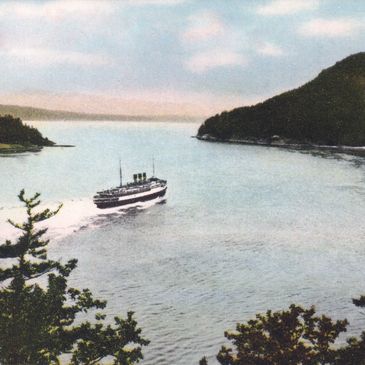 Westcoast Vintage Images Wall Art Decor Silver Leaf Curatorial BC Vancouver Victoria Canadian Made