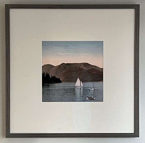 Custom Gallery Wall Silver Leaf Curatorial Vintage Vancouver