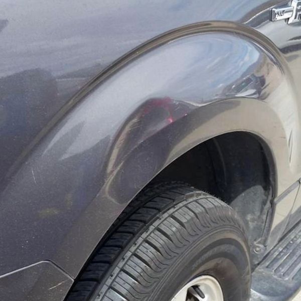 Before paintless dent repair. Dent removal. Keep your factory paint finish. PDR services. 