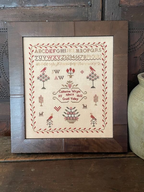 Cross stitch reproduction