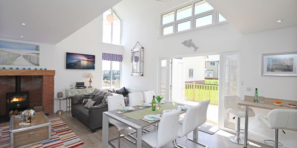 Modern Holiday Cottage Interior