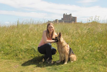 Amanda Lambert, the photogapher at the Northumberland Coast