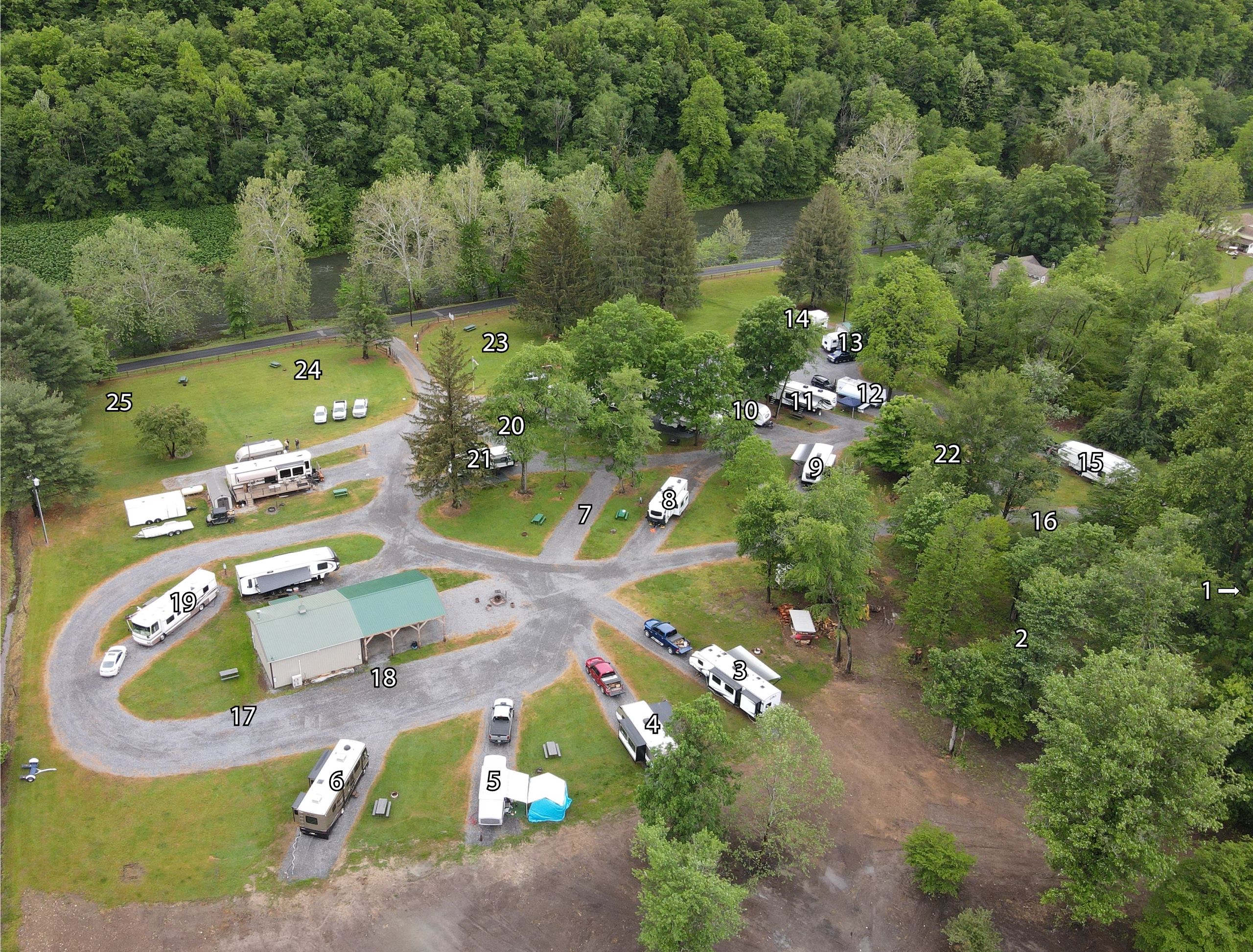The Different Types of Campsites at Elk Country Campground