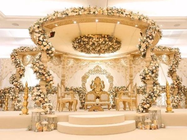 Elegant Wedding Mandap