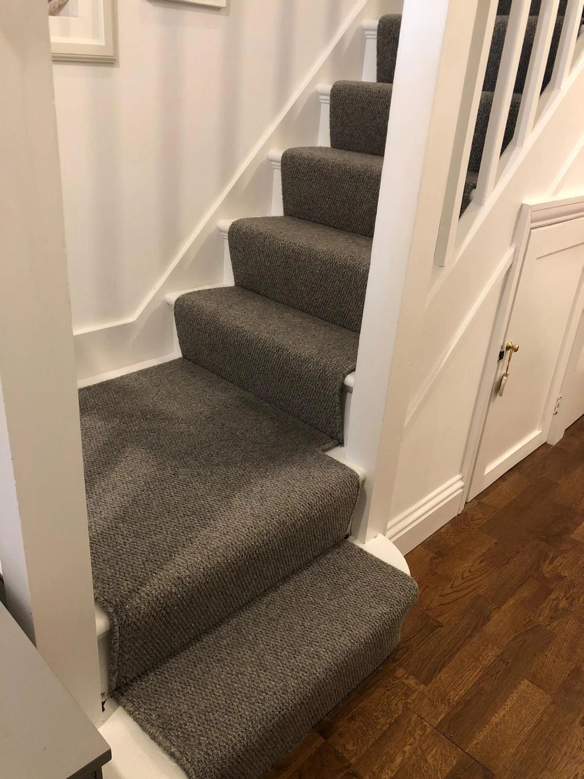 100% wool loop with a complimenting wool whipped edge