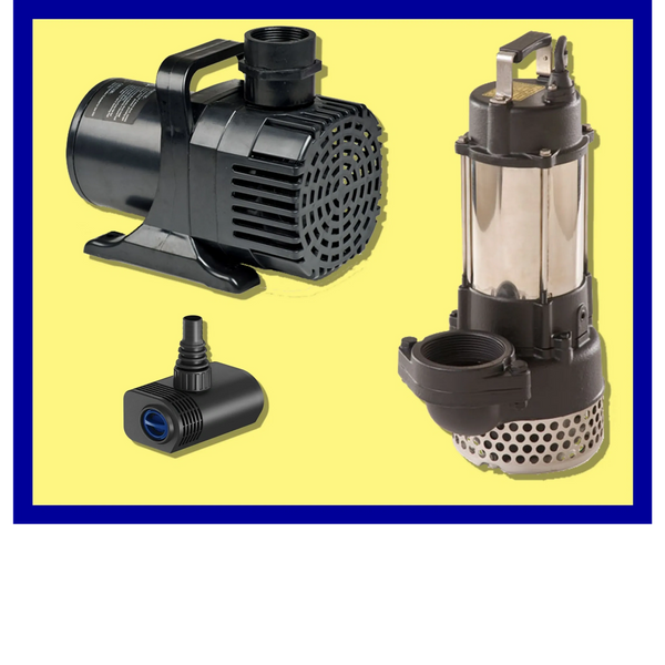 Pumps for water features