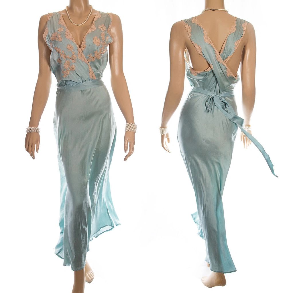 Unveiled. The Revell Collection – 1930’s vintage silk nightwear.
