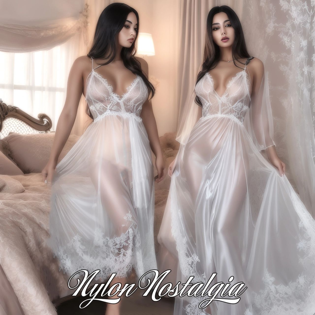 Flimsy floaty nighties are always popular...