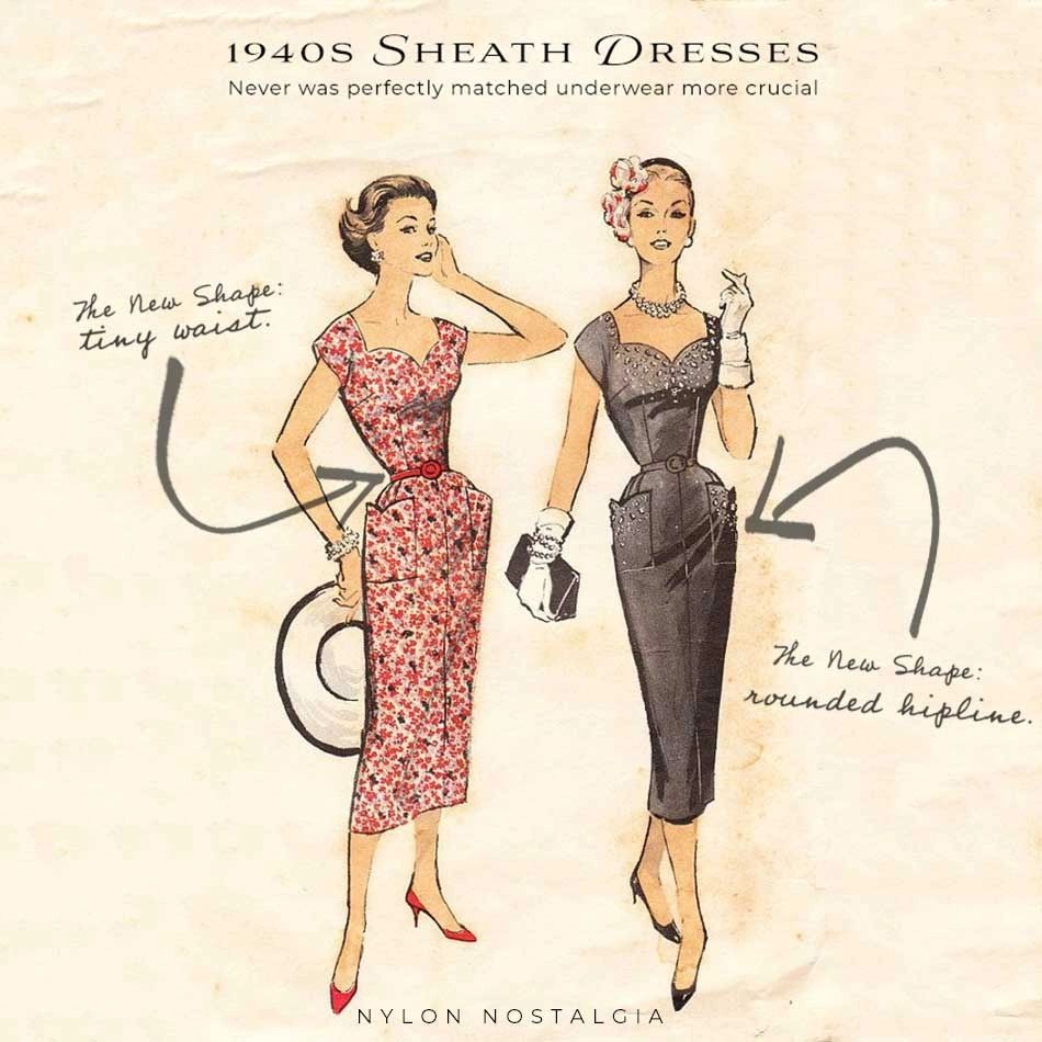 Objects of Desire: 1940s all-in-one sheath girdles.