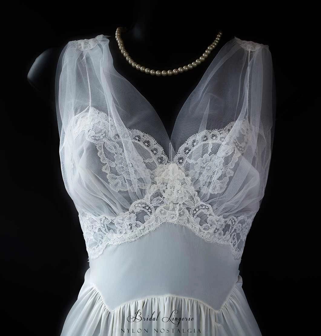 Sheer nightgown, sheer lingerie, bridal lingerie, nightgown women, bri