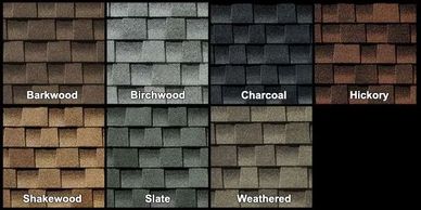 Shingle colors