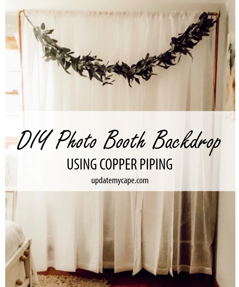 how to make a photo booth backdrop