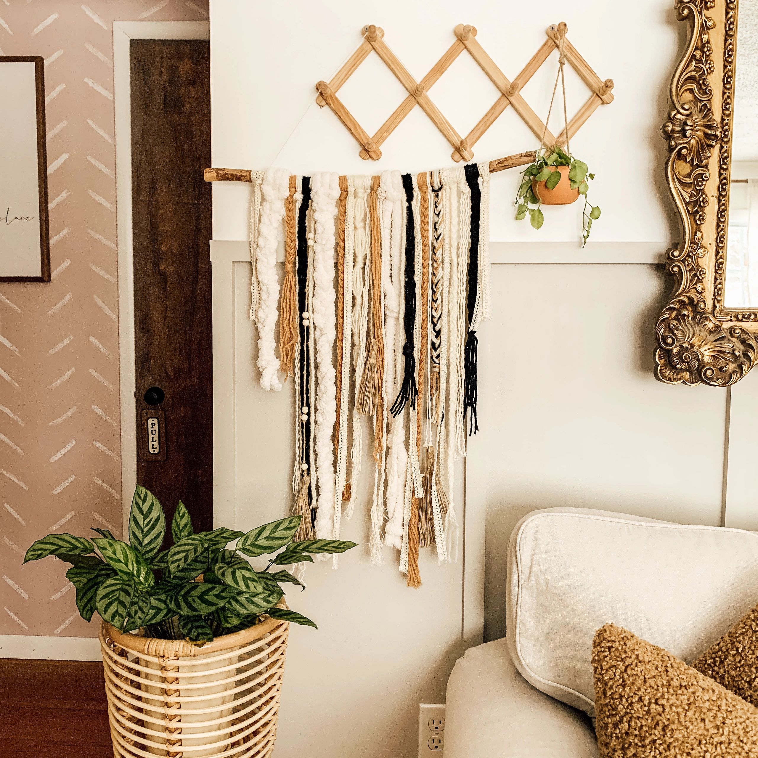 DIY Boho Wall Hanging