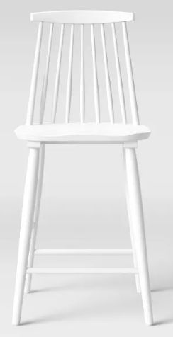 ceylon woven and wood counter stool