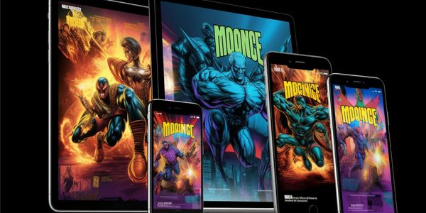 Comic books on mobile