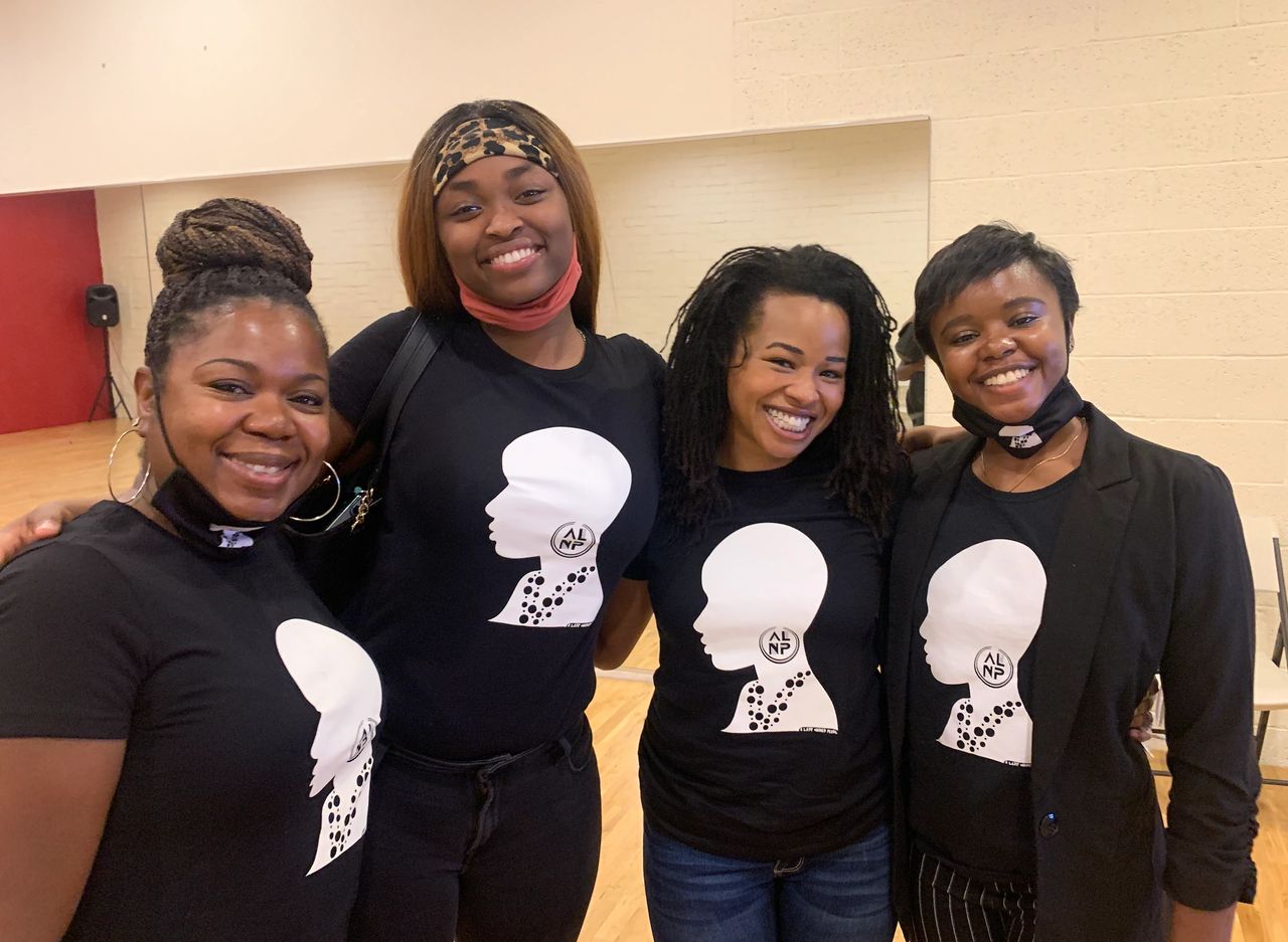 Valloyomora with classmates ALNP Modeling & Leadership Academy  Summer 2021