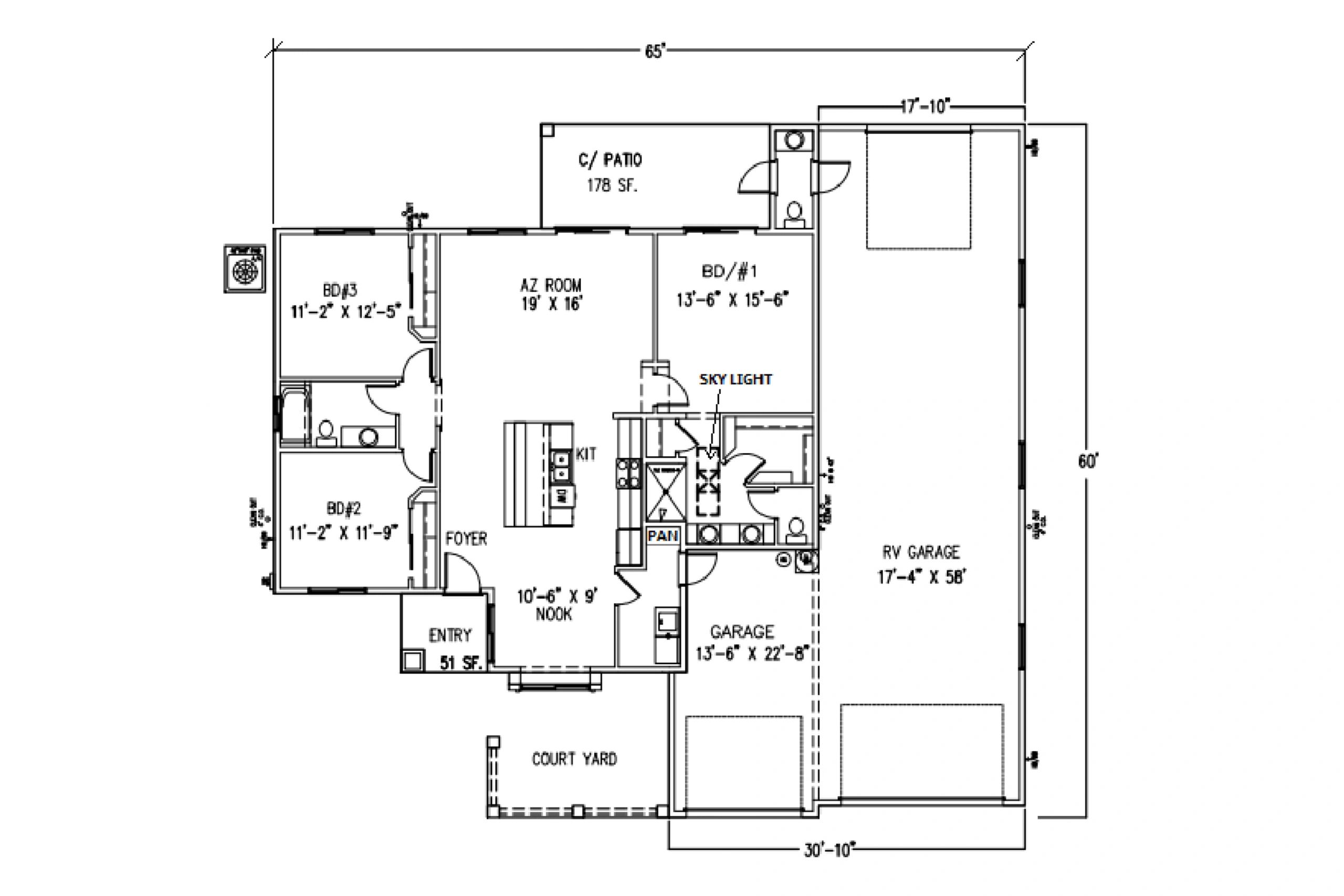 The Pearl 1605 On-Your-Lot Plan by Merrill Home Builders