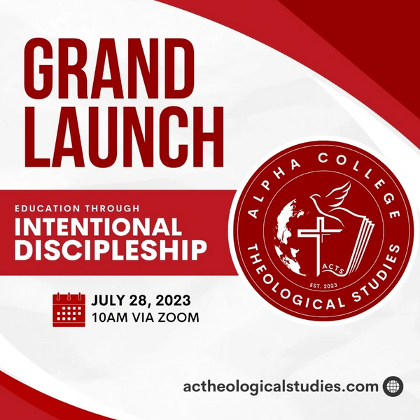 Grand Launching of Alpha College for Theological Studies