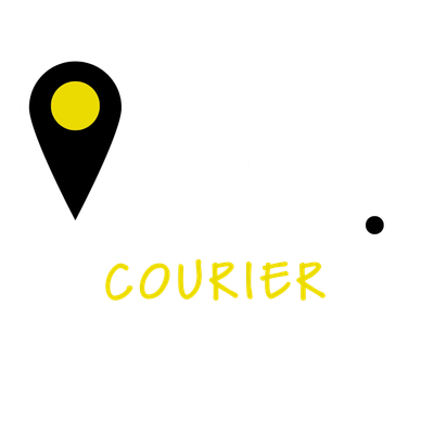 Vista Courier logo with location pins.