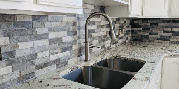 Custom backsplash