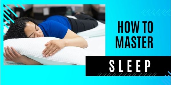 Woman lying on a supportive pillow showing optimal sleep positioning to improve spinal alignment, su