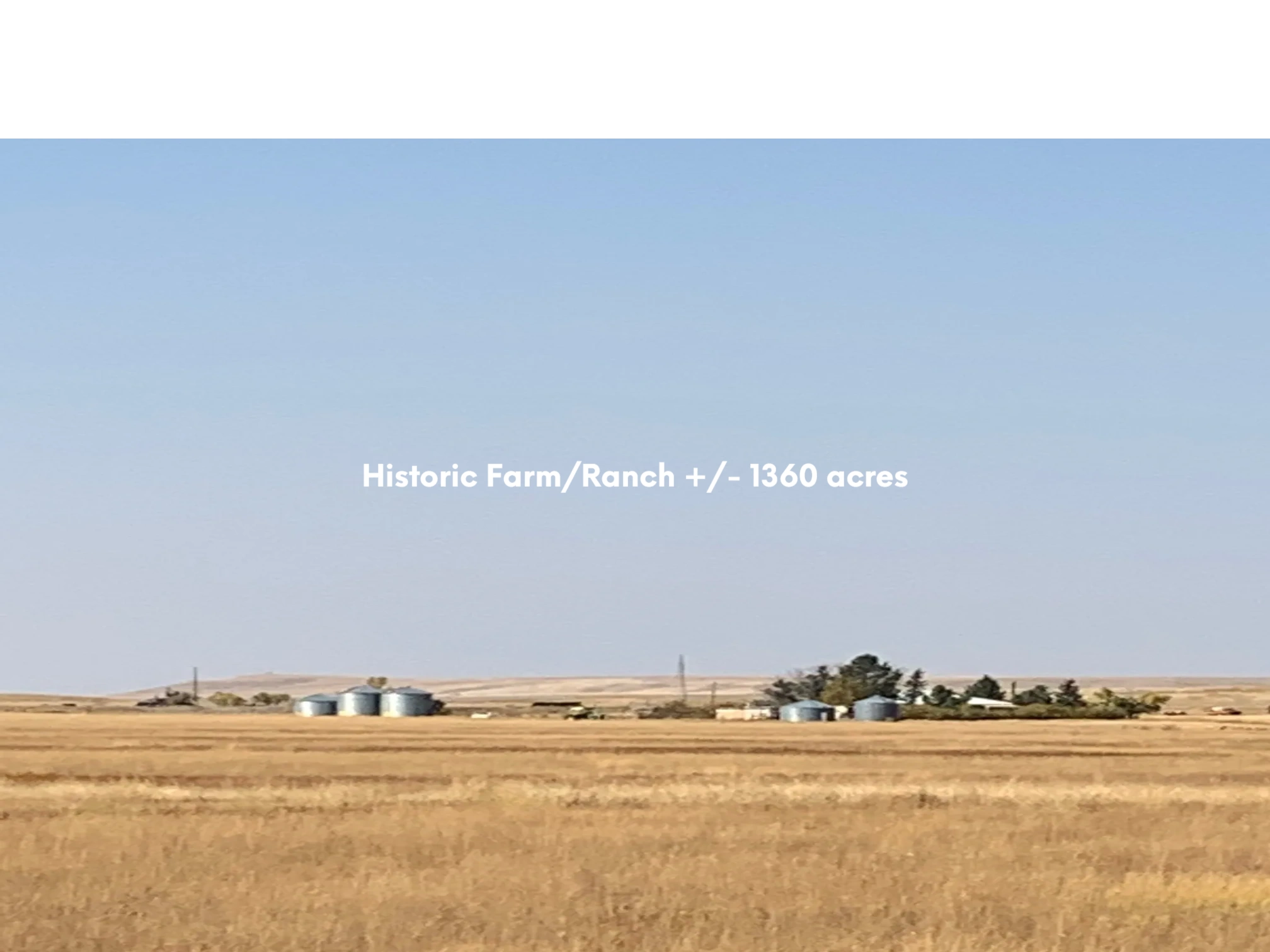 SOLD +/1360 Acre Farm/Ranch 1,000,000. Power, Montana